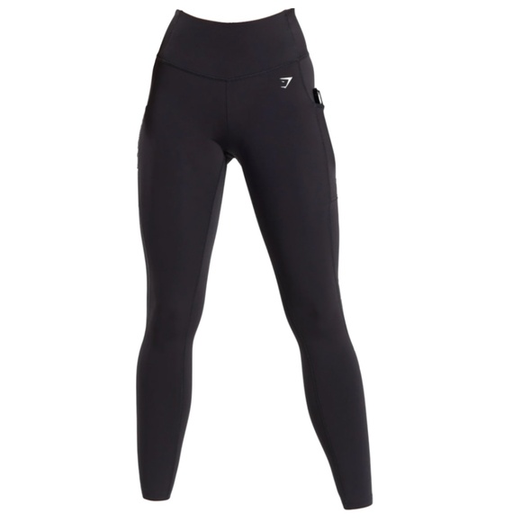 Gymshark Pocket Leggings - Black (L) - Picture 1 of 4